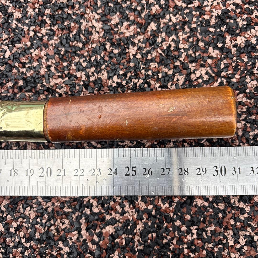 宮文出刃包丁 約30cm 木製ハンドル　ジャンク