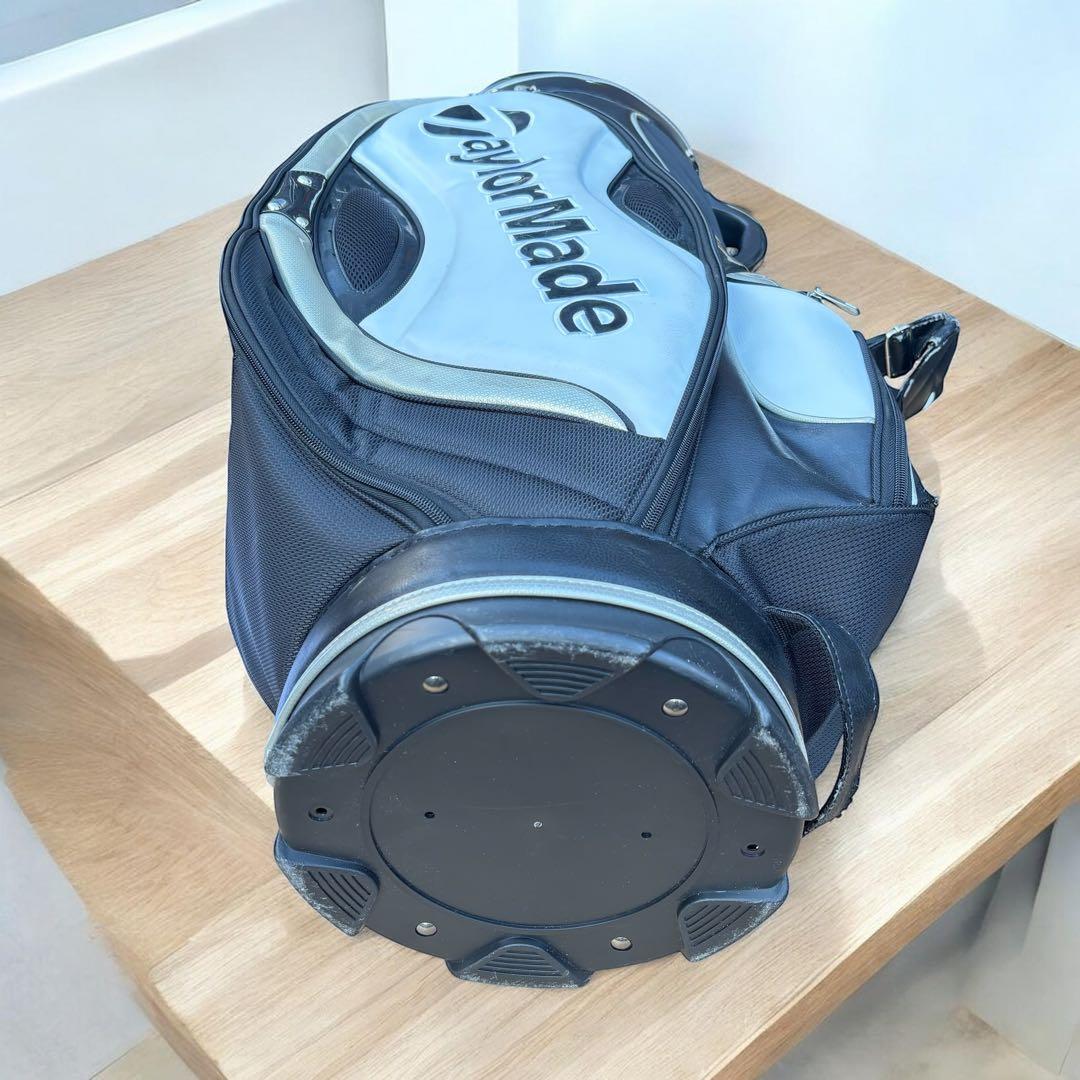 【王道本格派】TaylorMade キャディバッグ 5分割 自立型 動作良好