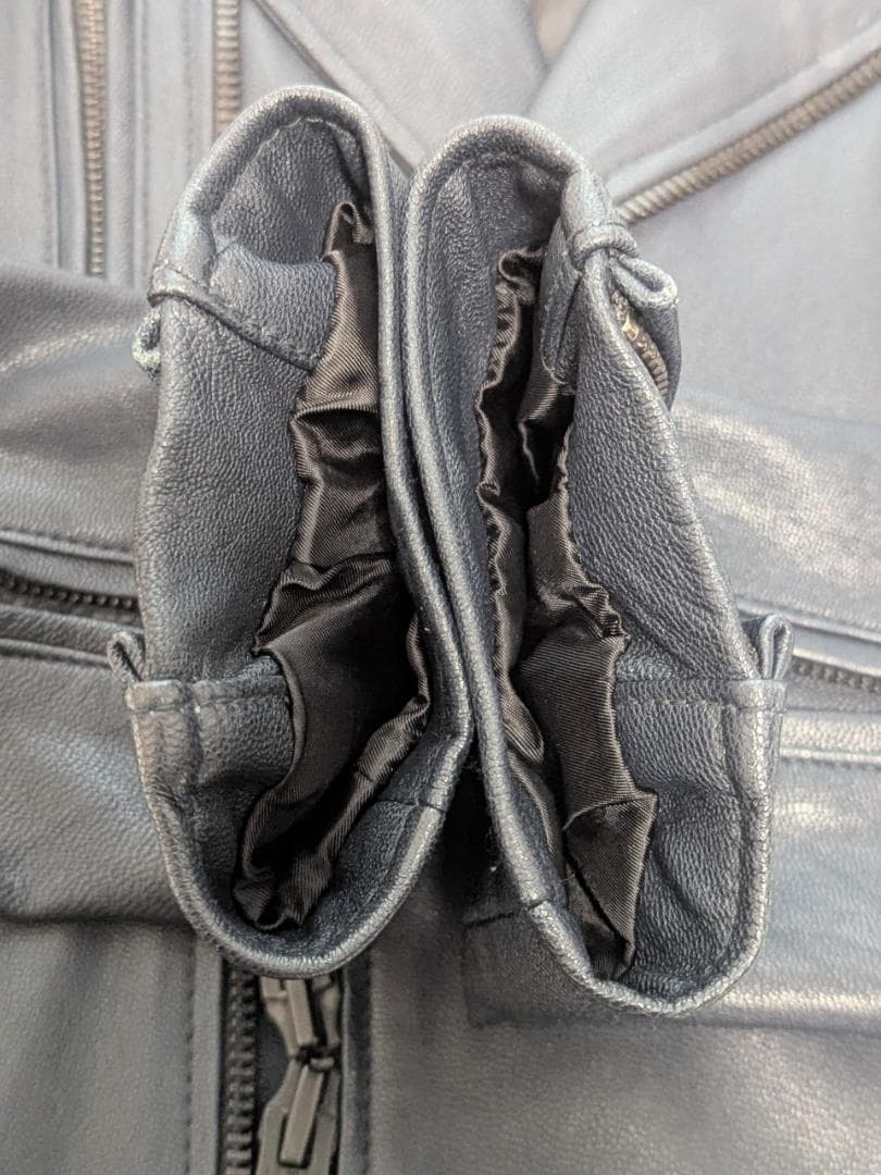 ✨BUFFALO BOBS✨希少カラー レザー ダブル ライダースジャケット　M