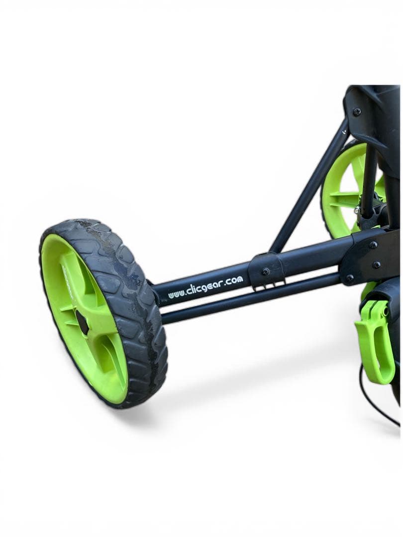 【clicgear】3.5+ ゴルフ用手押しカート　オプション付き