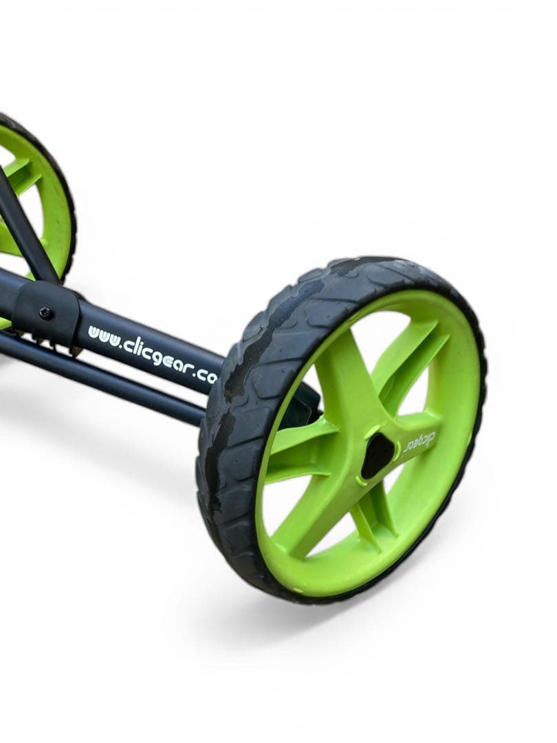 【clicgear】3.5+ ゴルフ用手押しカート　オプション付き