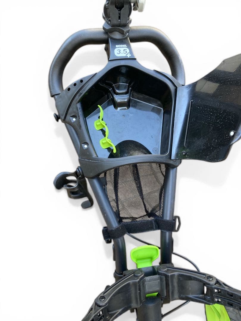 【clicgear】3.5+ ゴルフ用手押しカート　オプション付き