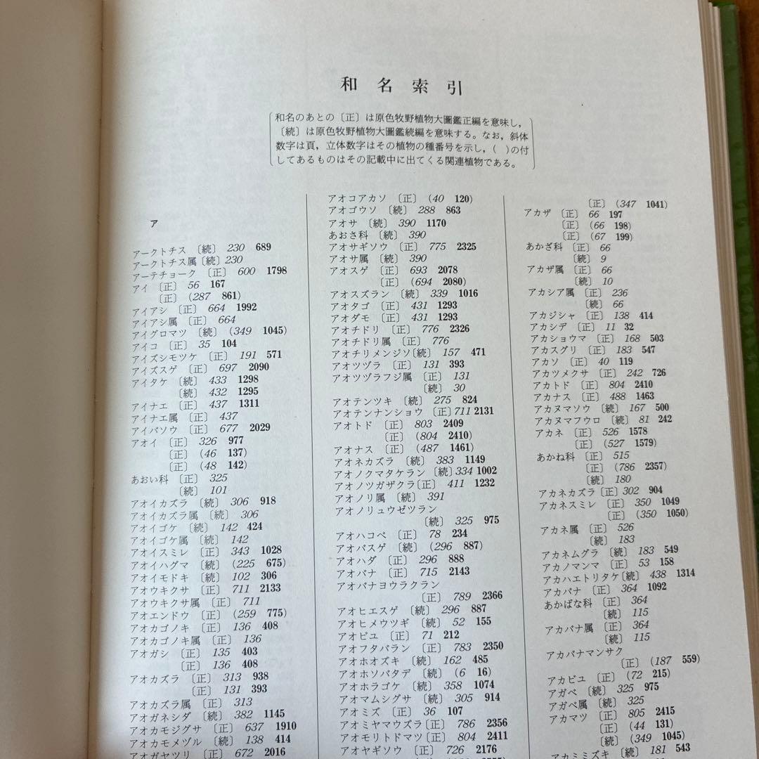 訳あり　原色牧野植物大図鑑