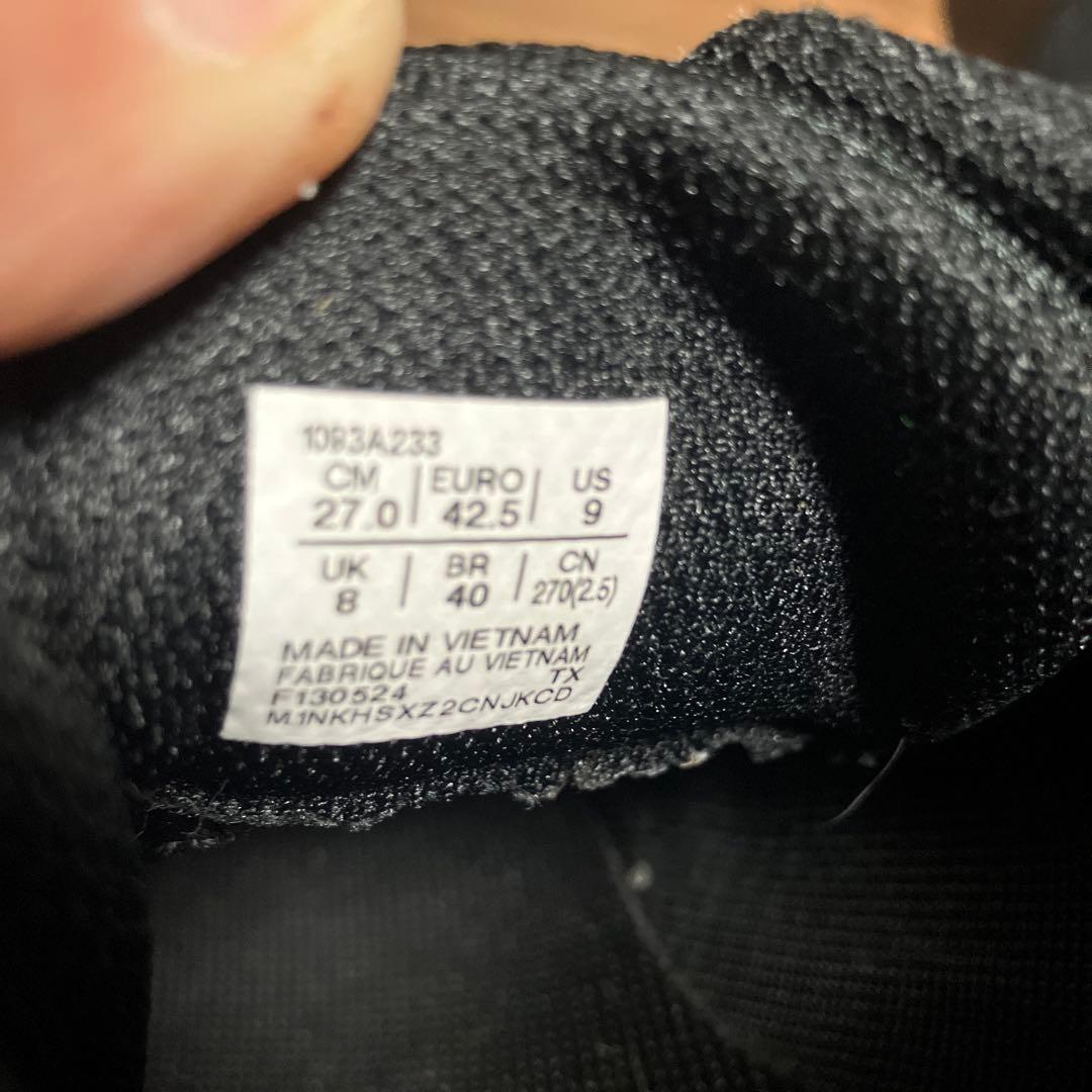 アシックス　ハイパーレーサー　赤×黒　27.0 美品