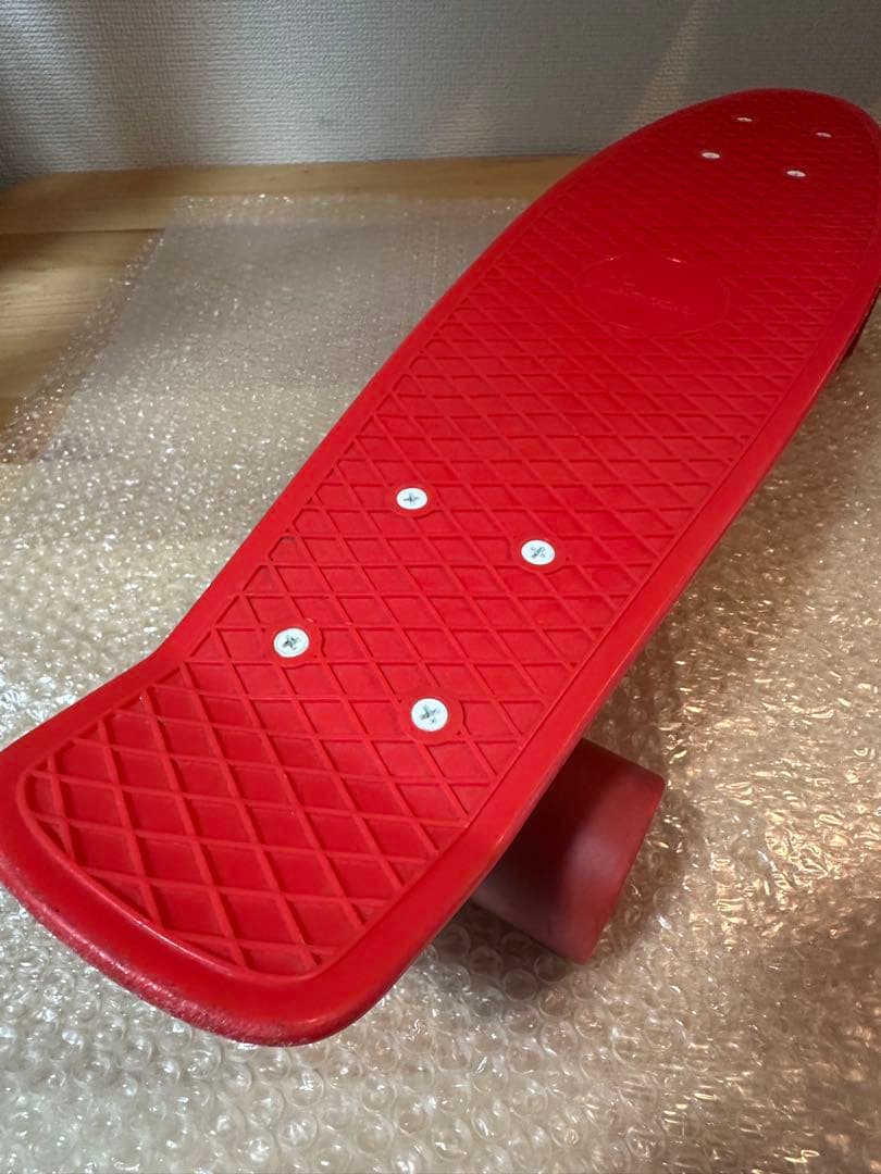 【レア柄】Penny スケートボード　水玉赤　22インチ