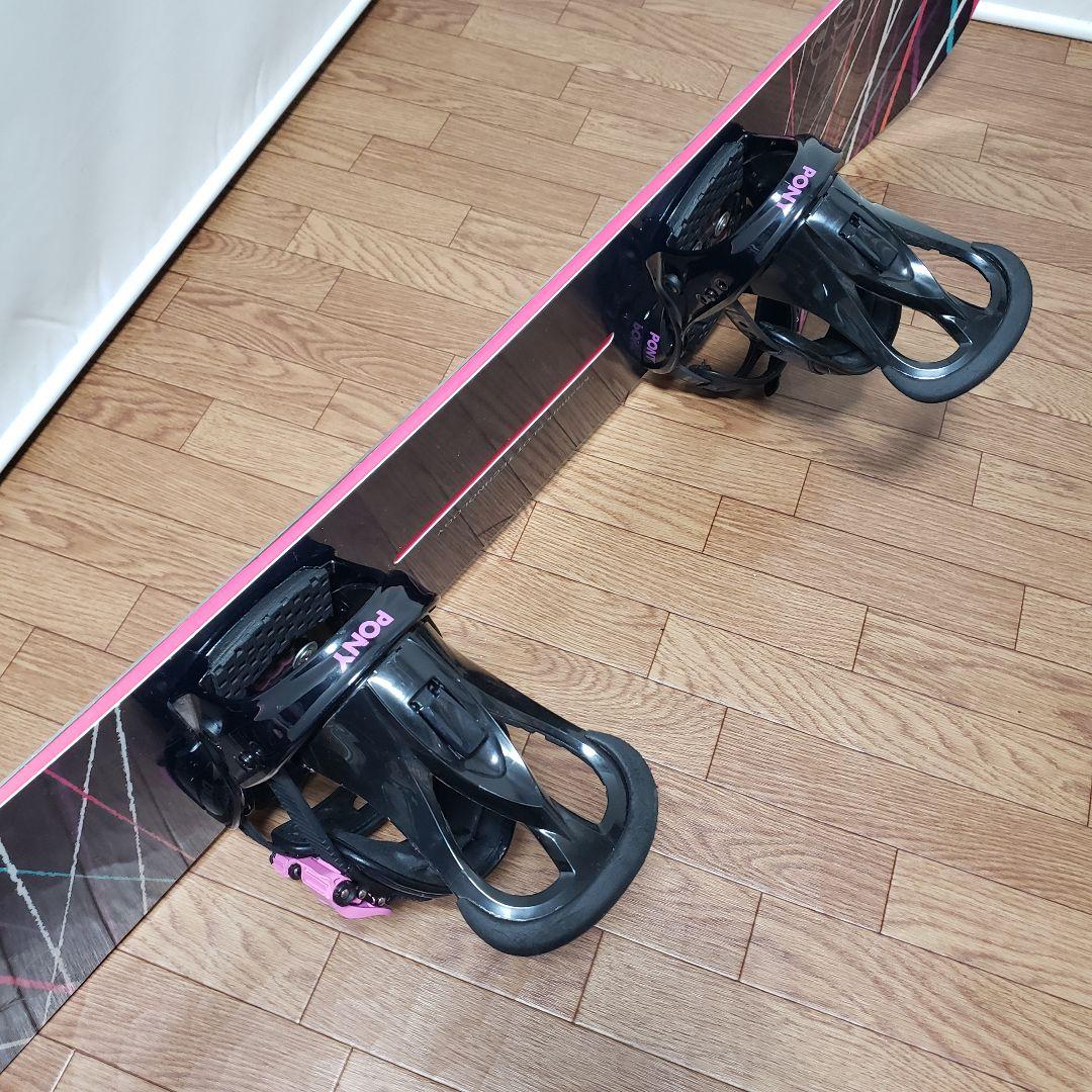 美品 KISSMARK BURTON 140cm スノーボードセット