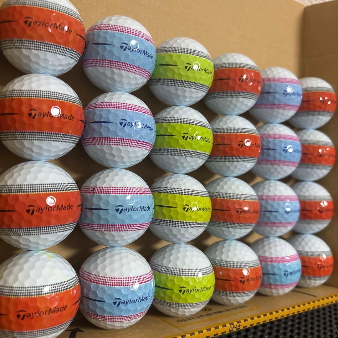 ☆美品☆ テーラーメイド ツアーレスポンス ロストボール 24個入