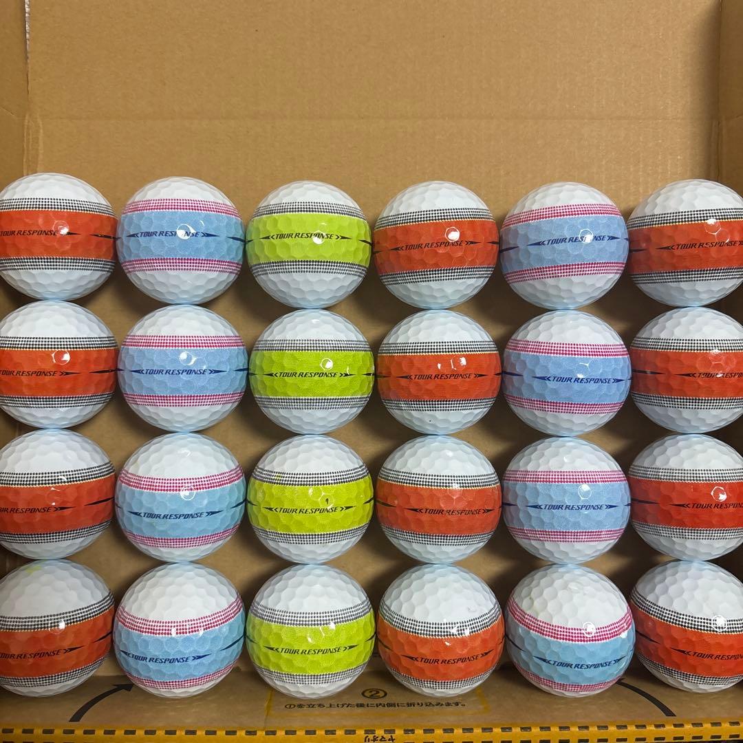 ☆美品☆ テーラーメイド ツアーレスポンス ロストボール 24個入