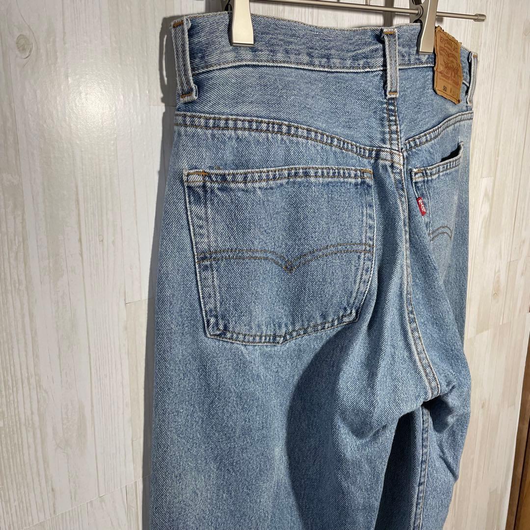 《USA製》90s リーバイス501 W31 L36 555バレンシア