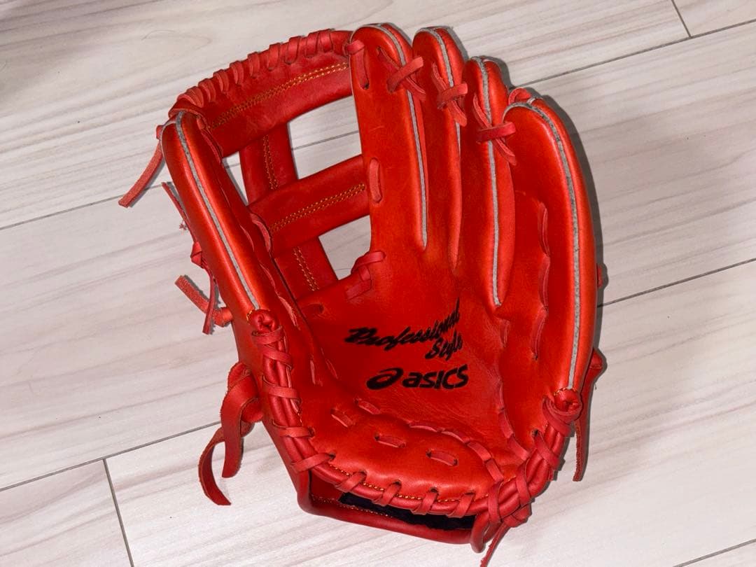 アシックスプロフェッショナルスタイル田中モデル軟式グラブ内野手用LH右投げ用