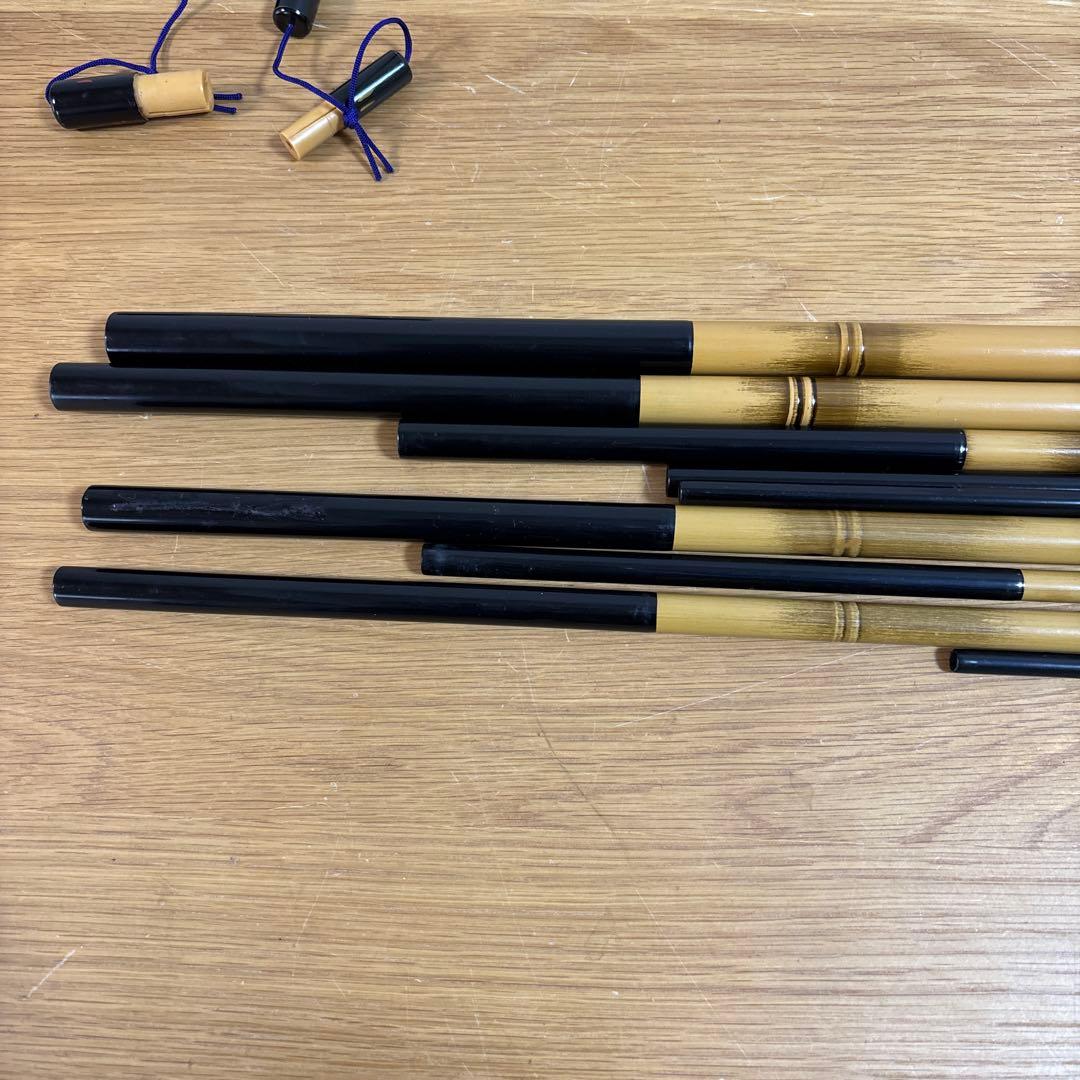 竹製 和竿 ヘラ竿　 2本穂先 口巻き ヘラブナ釣り