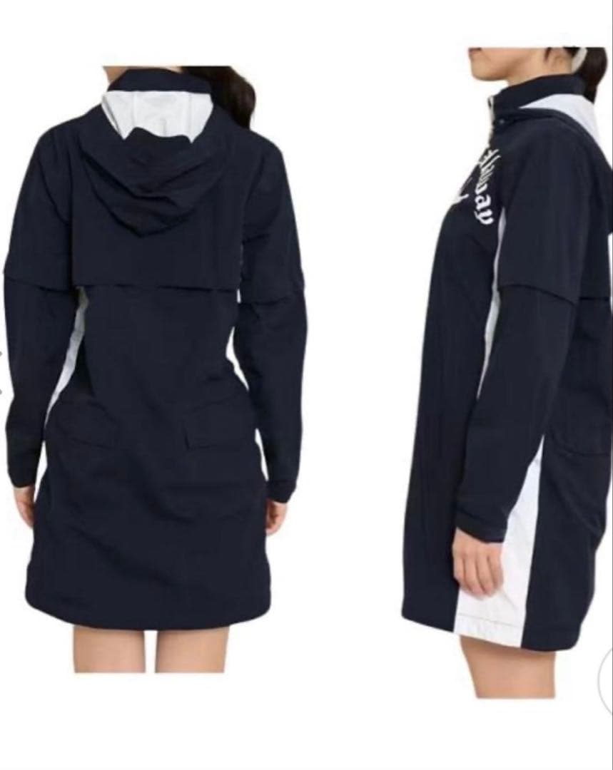 キャロウェイ　レディース　レインウェア　ワンピース　Mサイズ　ゴルフウェア