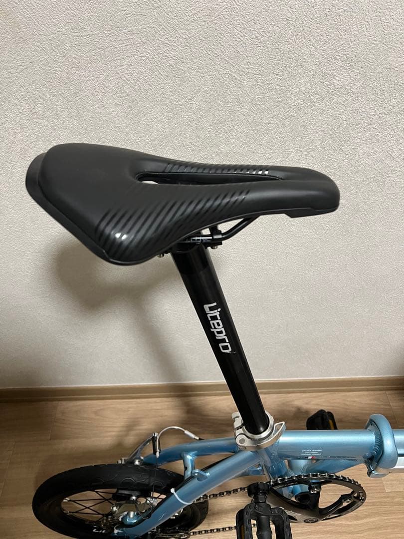 美品 三段変速14インチ折りたたみ自転車DAHON／FIAT 同型モデル