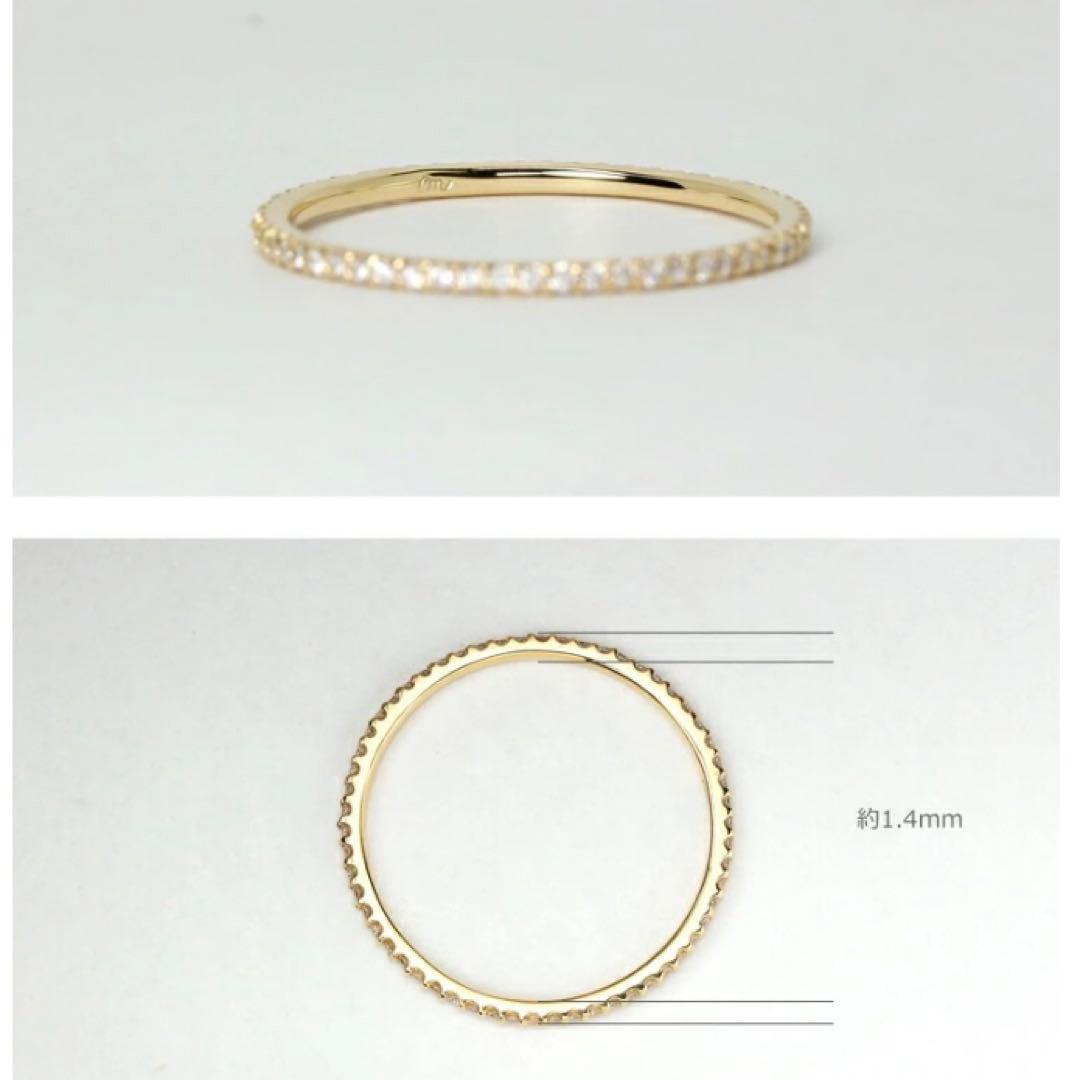 美*愛様 MESANGES K18 ダイヤモンド フルエタニティ 3号 ピンキー