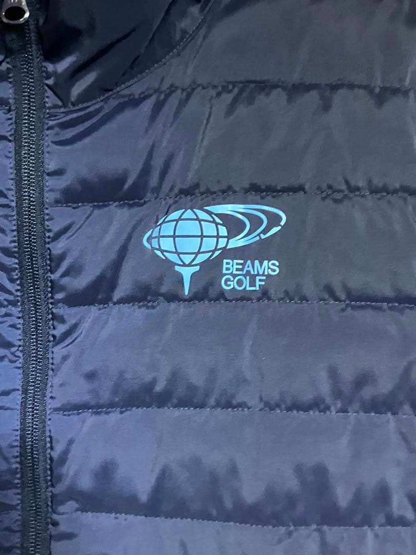 【美品】BEAMS GOLF ネイビー ジャケット