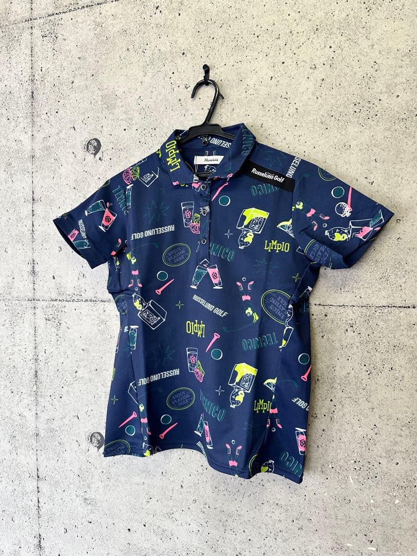 【新品未使用】サイズ2(M-L)レディース ポロシャツ ラッセルノ 2784