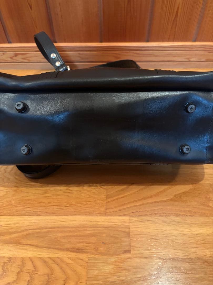 みゆさま専用　ブラックスクールバッグ 合成皮革