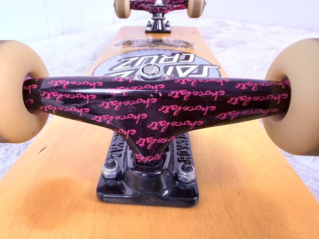 超美品♪Santa Cruz スケボー コンプリート BONES REDS