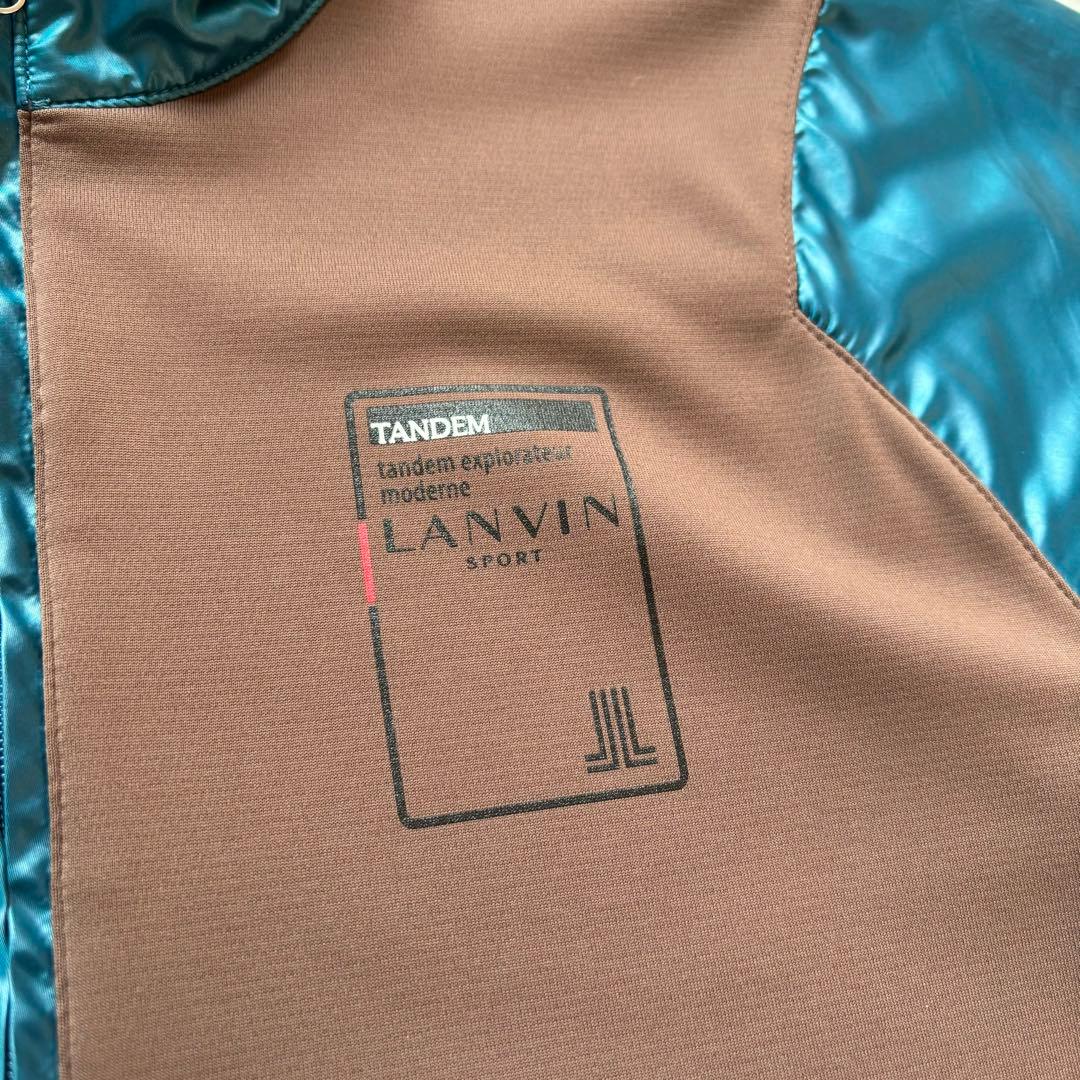 LANVIN SPORT ランバンスポール 長袖ハーフジップシャツ サイズ38