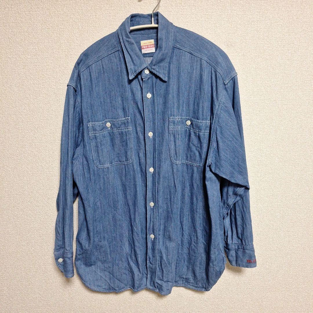 スローブイエナ PAYDAY ペイデイ 別注 シャンブレーシャツ デニムシャツ