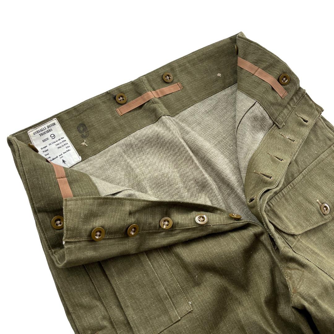 【Vintage】イギリス軍 グリーンデニム GREEN DENIM CC41