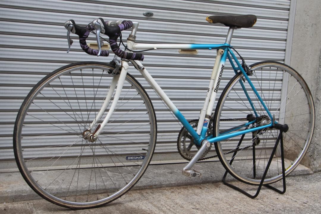 送料込み♪ブリヂストン♪ビンテージ♪クロモリロード♪MAVIC♪発送相談可♪