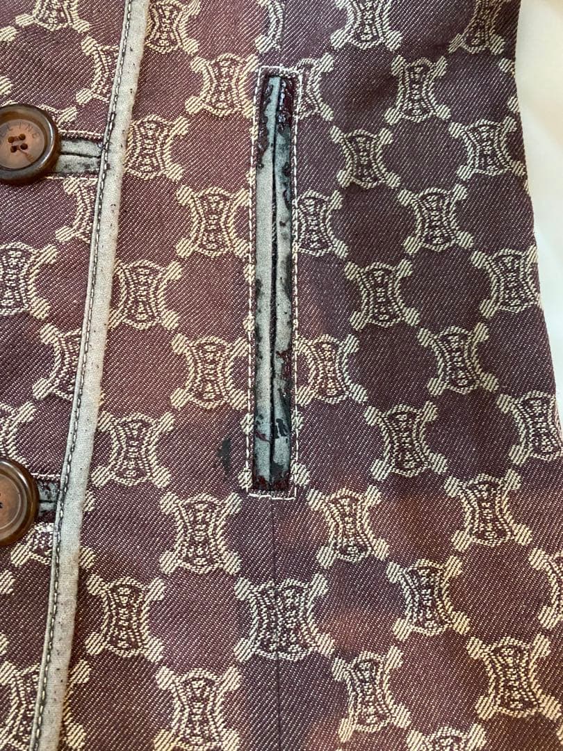 sh2736 CELINE セリーヌ　ダブルブレストジャケット 40