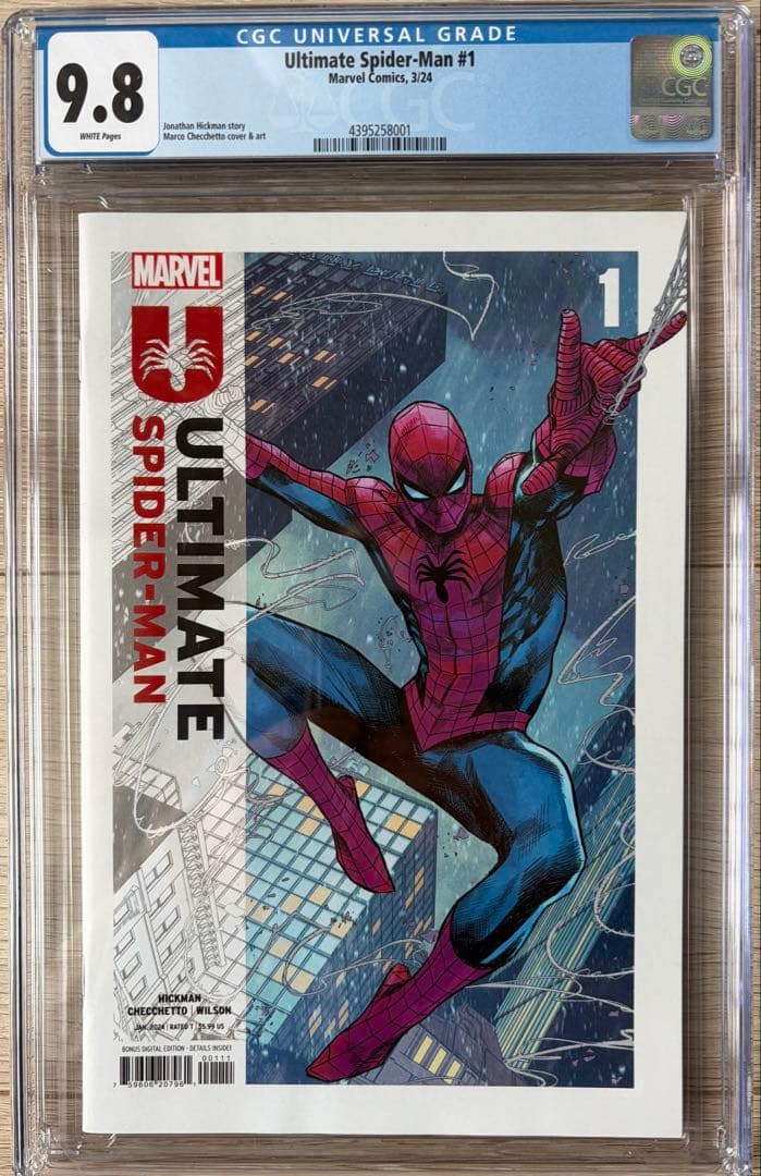 アルティメットスパイダーマン #1 CGC 9.8 Spider-Man