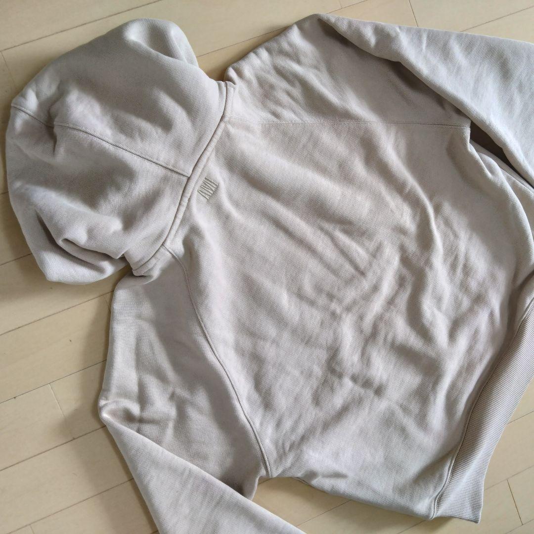 アミ パリス ベージュ フード パーカー 正規品