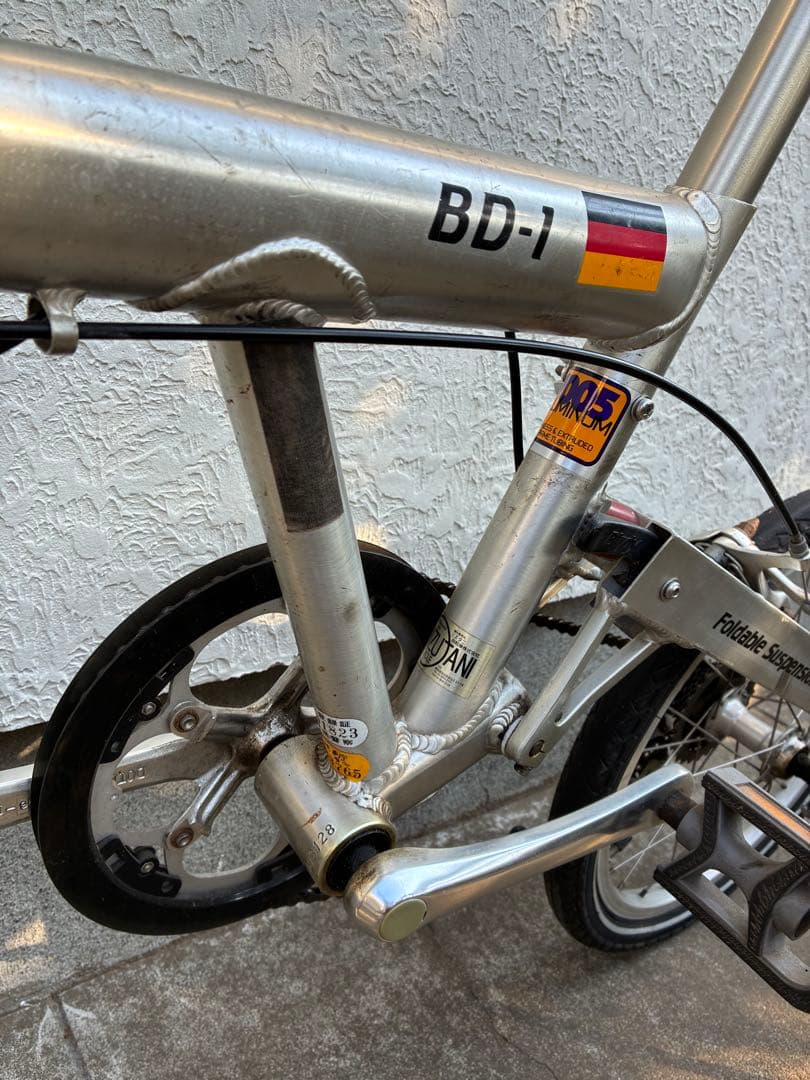 BD-1 折りたたみ自転車 シルバー【ジャンク品】