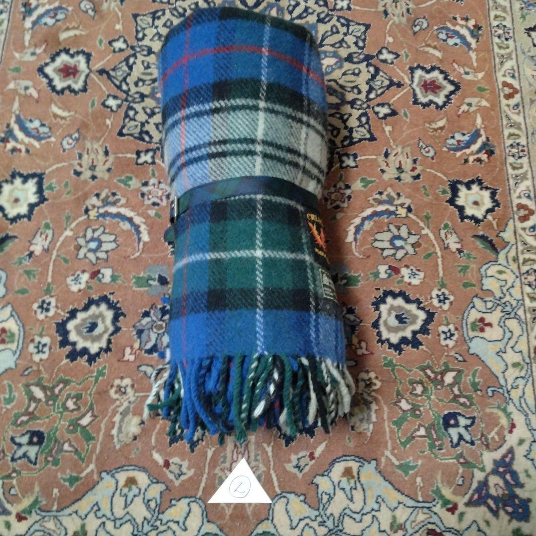 CREAGARAN（SCOTLAND製 ） ひざ掛け（大判）、逸品・レアもの ②