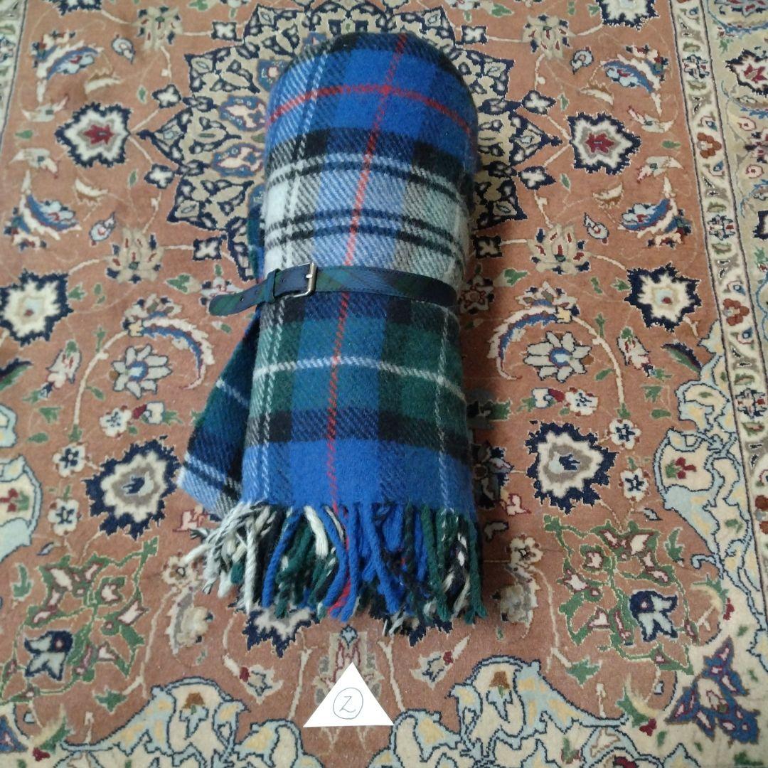 CREAGARAN（SCOTLAND製 ） ひざ掛け（大判）、逸品・レアもの ②