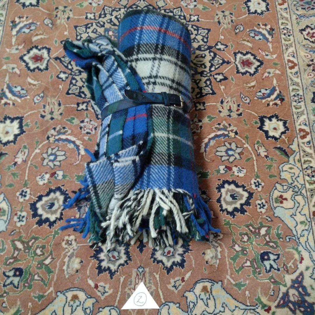 CREAGARAN（SCOTLAND製 ） ひざ掛け（大判）、逸品・レアもの ②