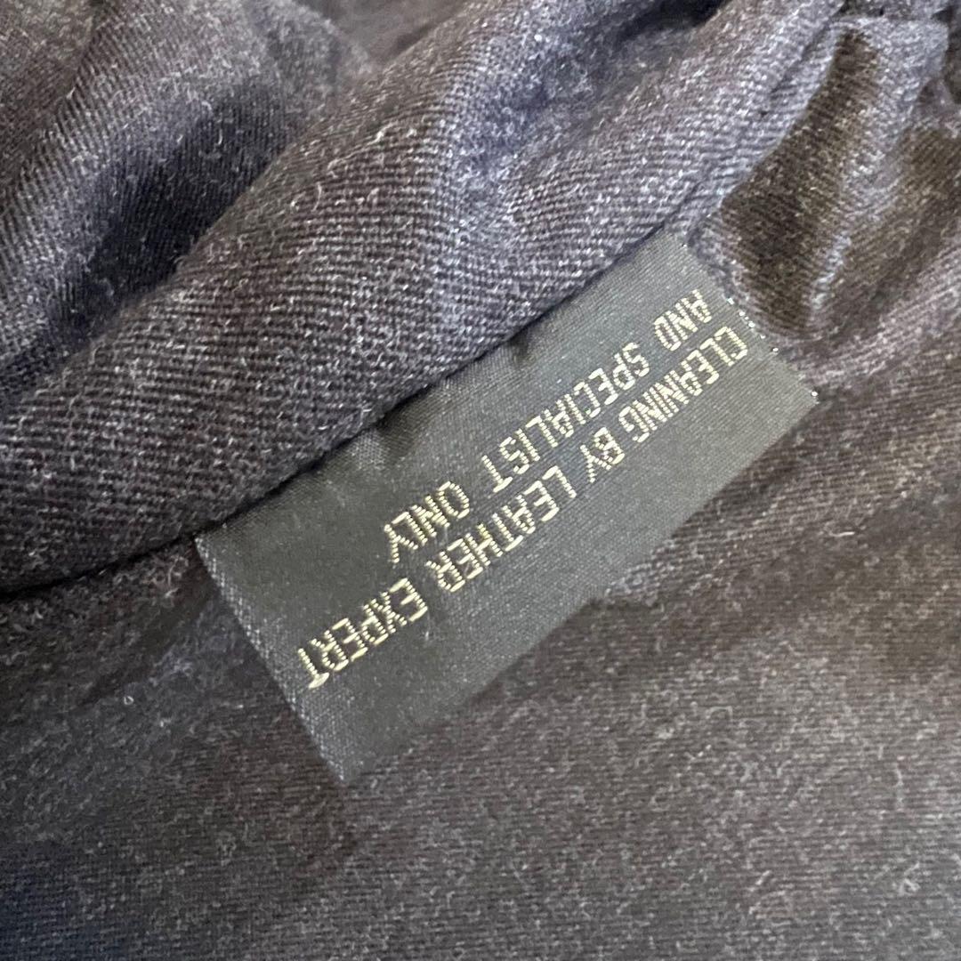 希少★ARROW アロー 90s レザージャケット ラムレザー ブラック