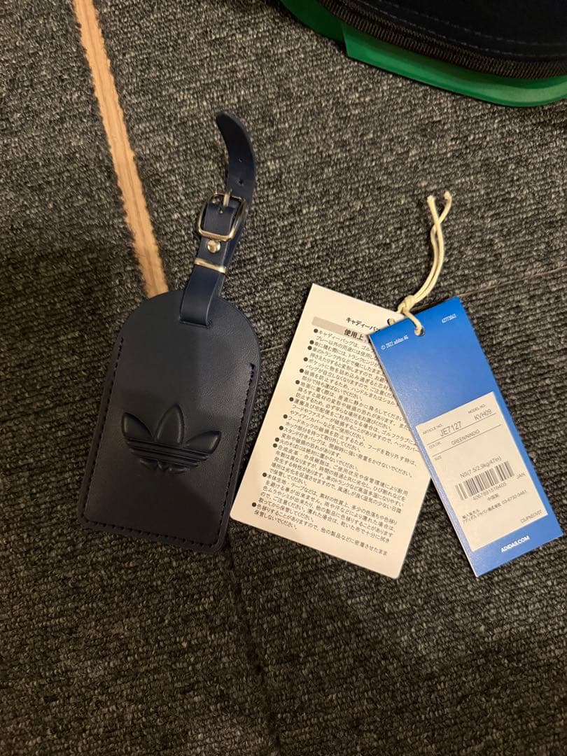 し*ま様 アディダス　オリジナル　ゴルフ キャディーバック