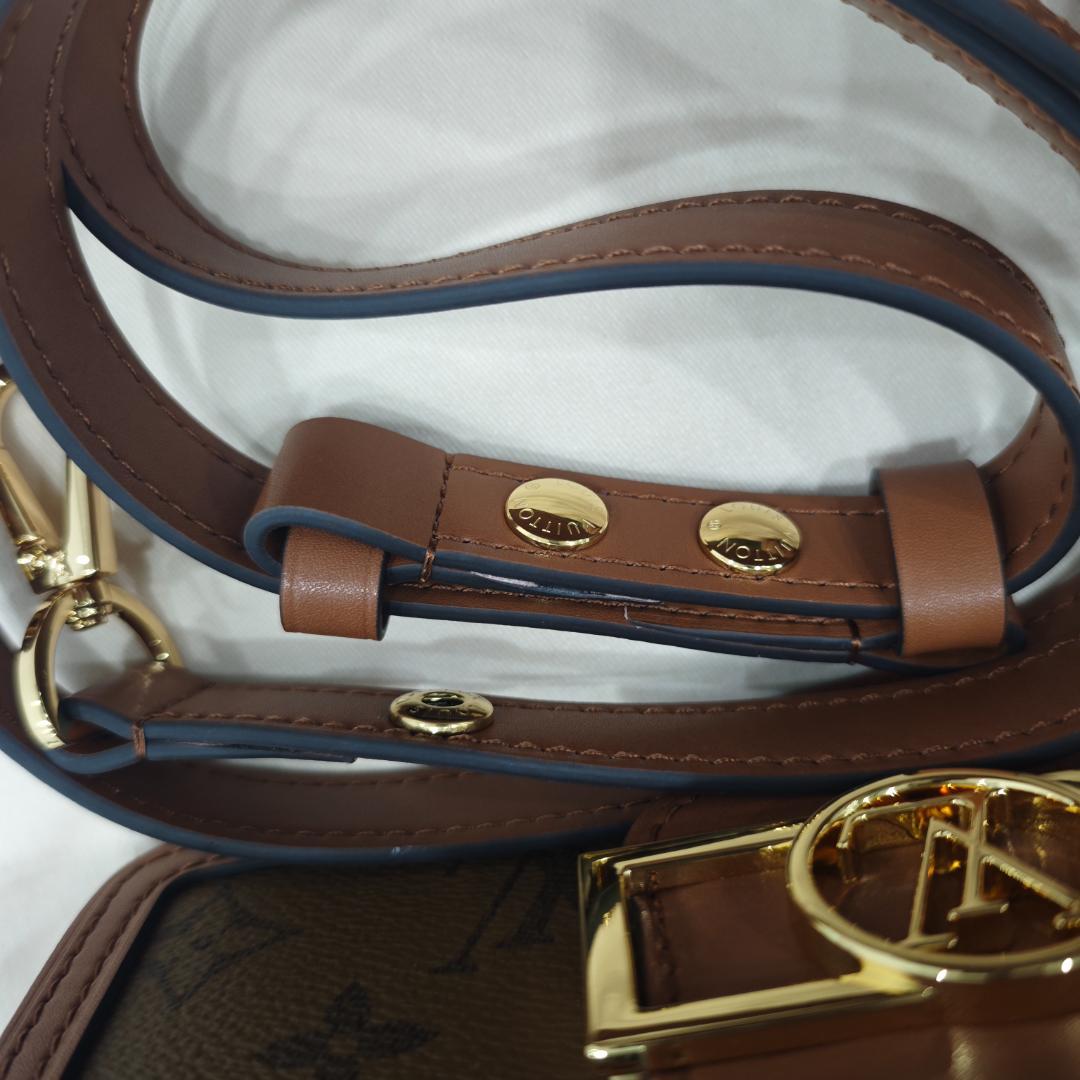 ドーフィーヌMINI ブラウン ショルダーバッグ M45959