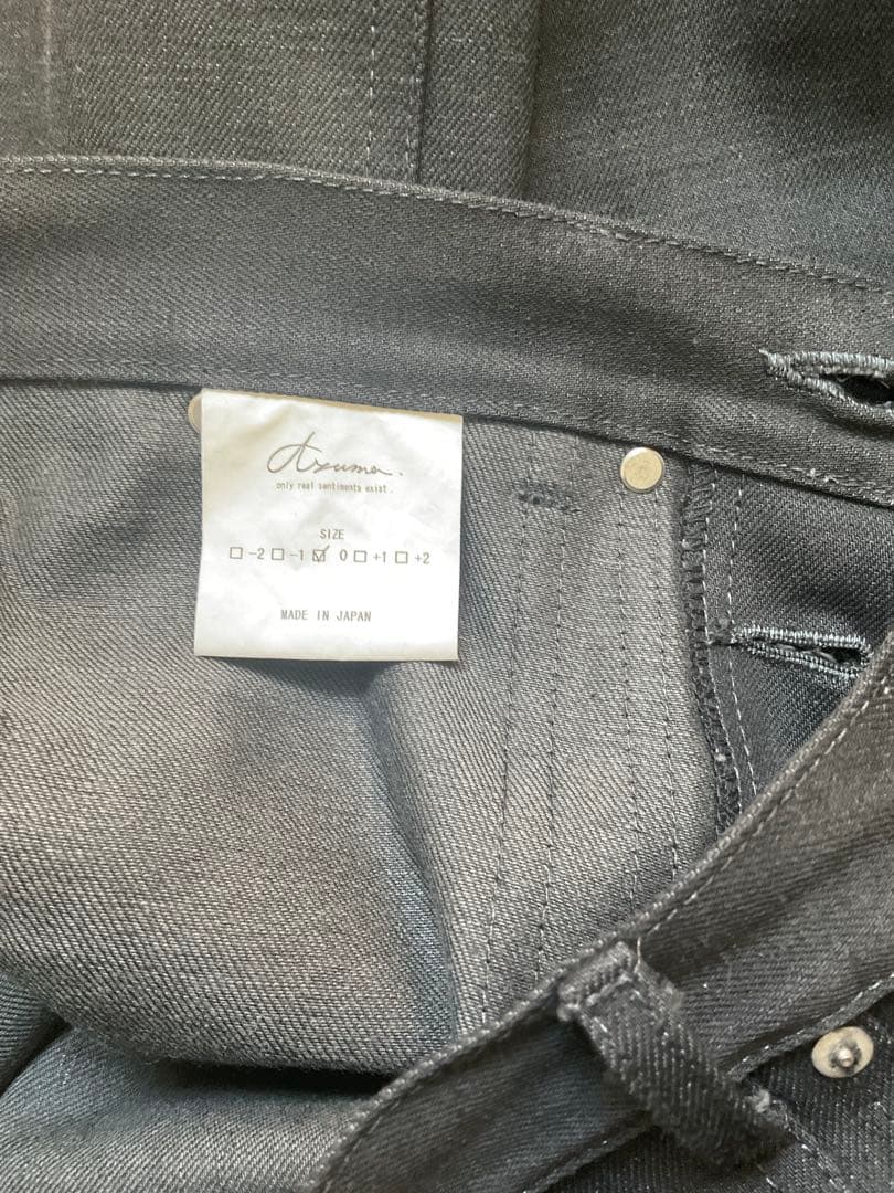 アズマ×TOM WORKS WORKED DENIM パンツ25SH-TW-02