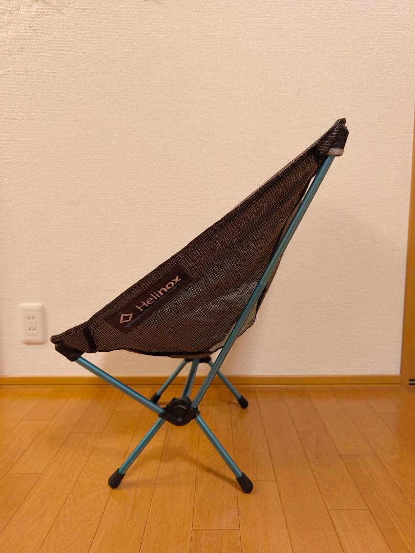 【美品】Helinox ヘリノックス チェアゼロ ブラック