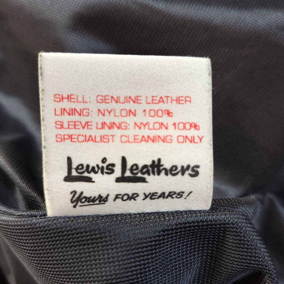 ルイスレザーサイクロン441タイトフィットホースハイドsize36【美品】