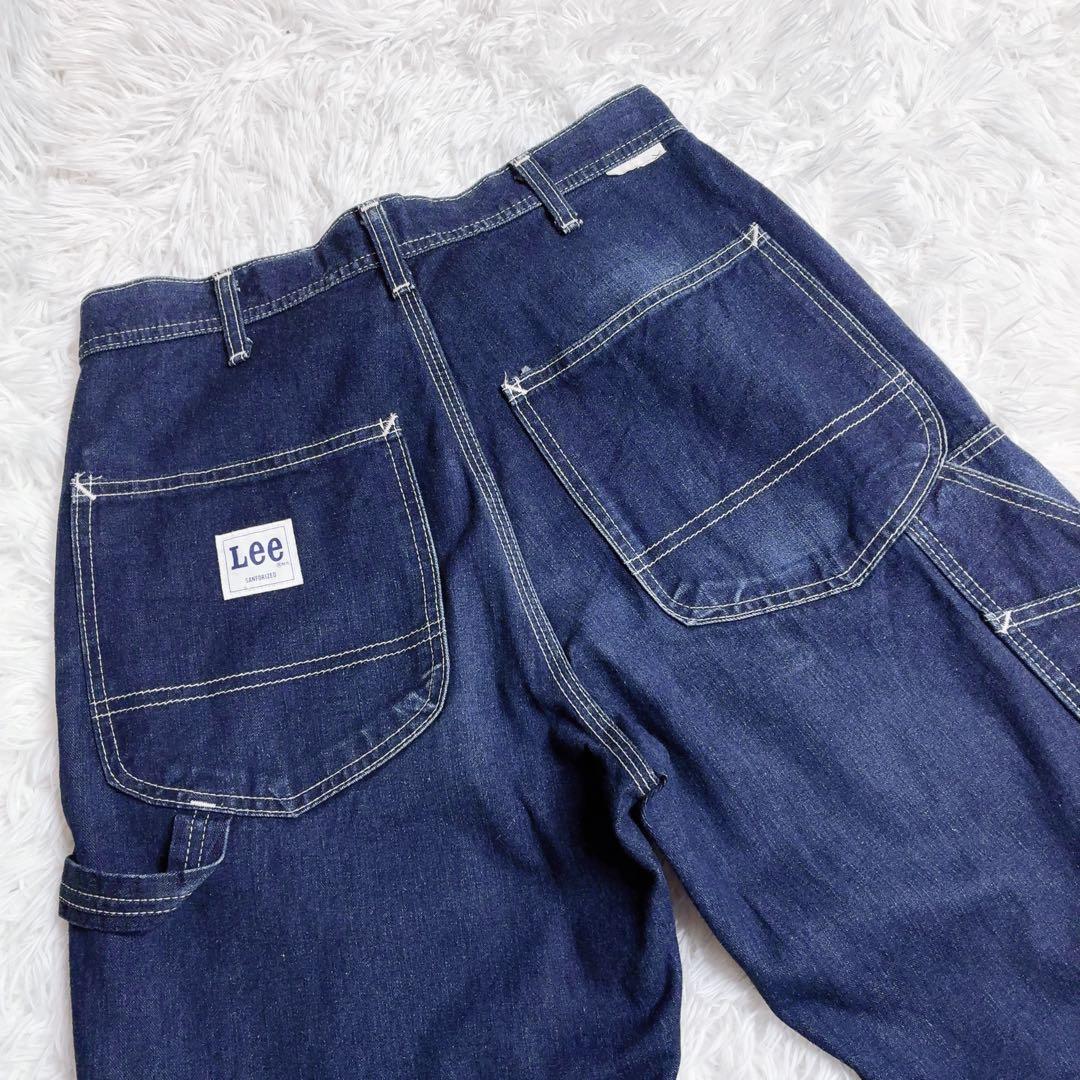 Lee ペインターパンツ W29ワークパンツ 濃紺 ハンマーループ 日本製