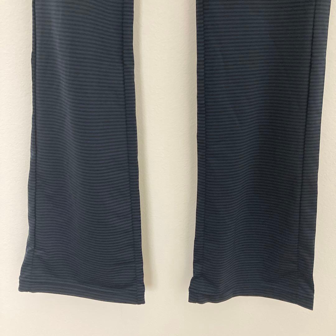 プリンス　レディースMネイビー　テニスパンツ　レギンスタイツジャージロングタイツ