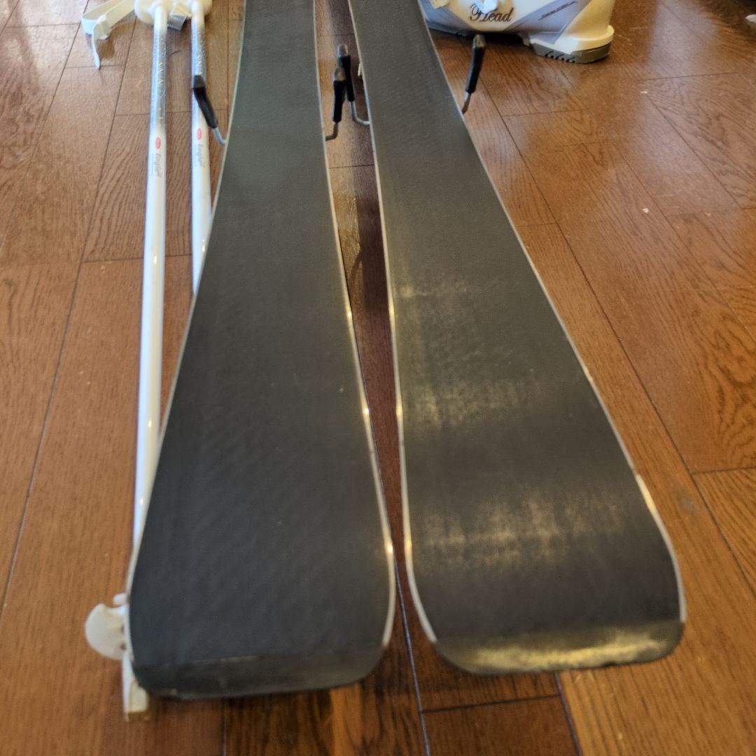 ROSSIGNOL 152cm レディース用スキーセット ブーツ24.0〜