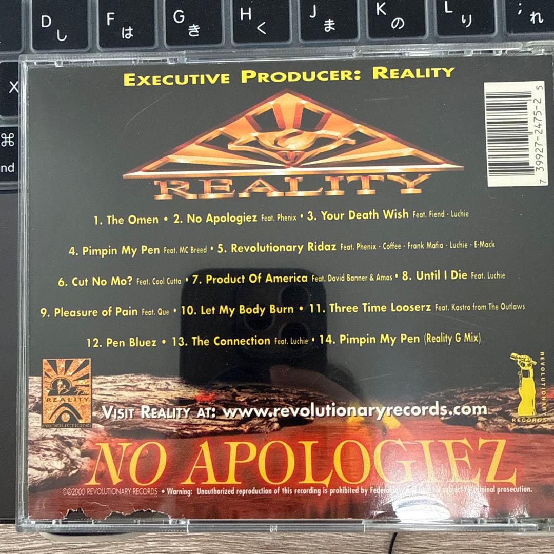 洋楽 Reality / NO APOLOGIZEZ