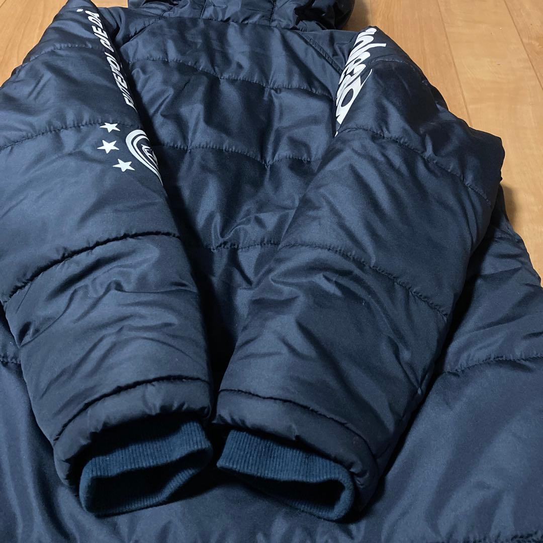 goleador フード付きベンチコート ネイビー 150cm