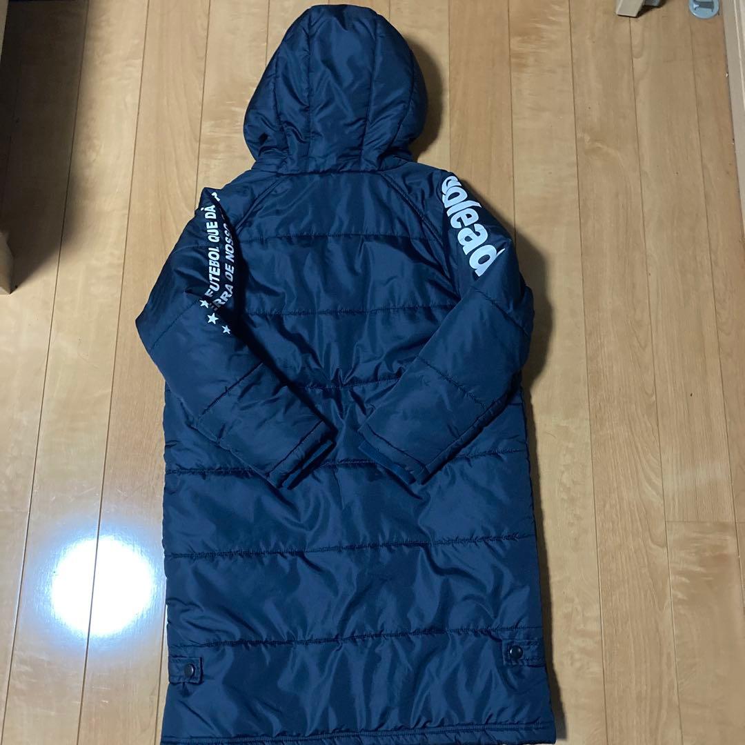 goleador フード付きベンチコート ネイビー 150cm