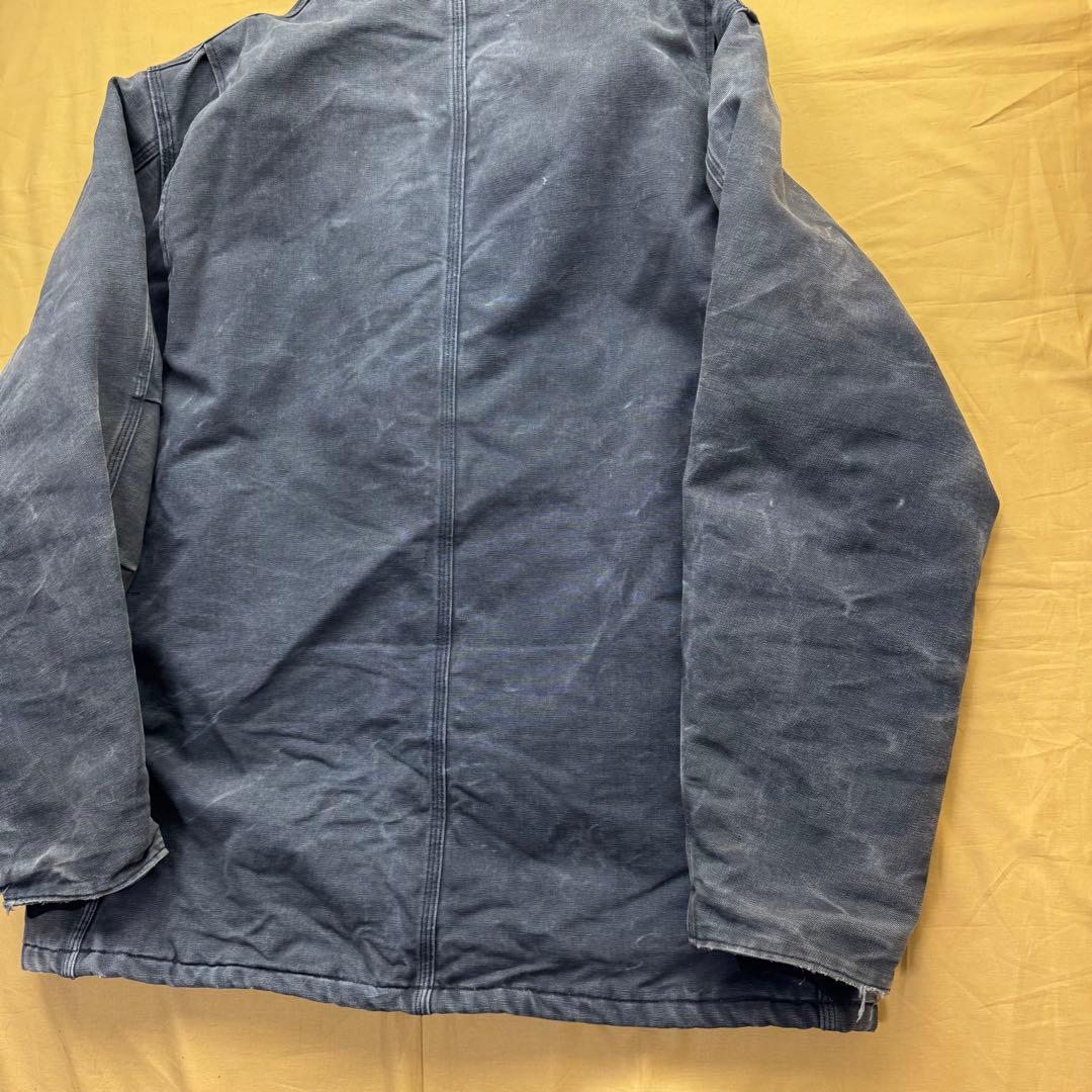 Carhartt USA製　トラディショナルジャケット　ブラック　フェード　ヒゲ