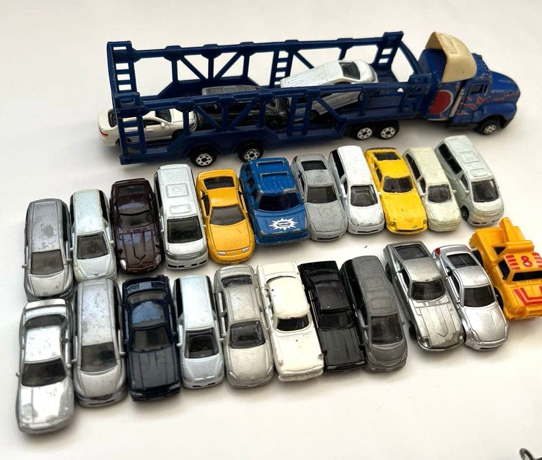 トミカ ミニカーセット　まとめ売り　100台以上　チョロQ ジャンク品