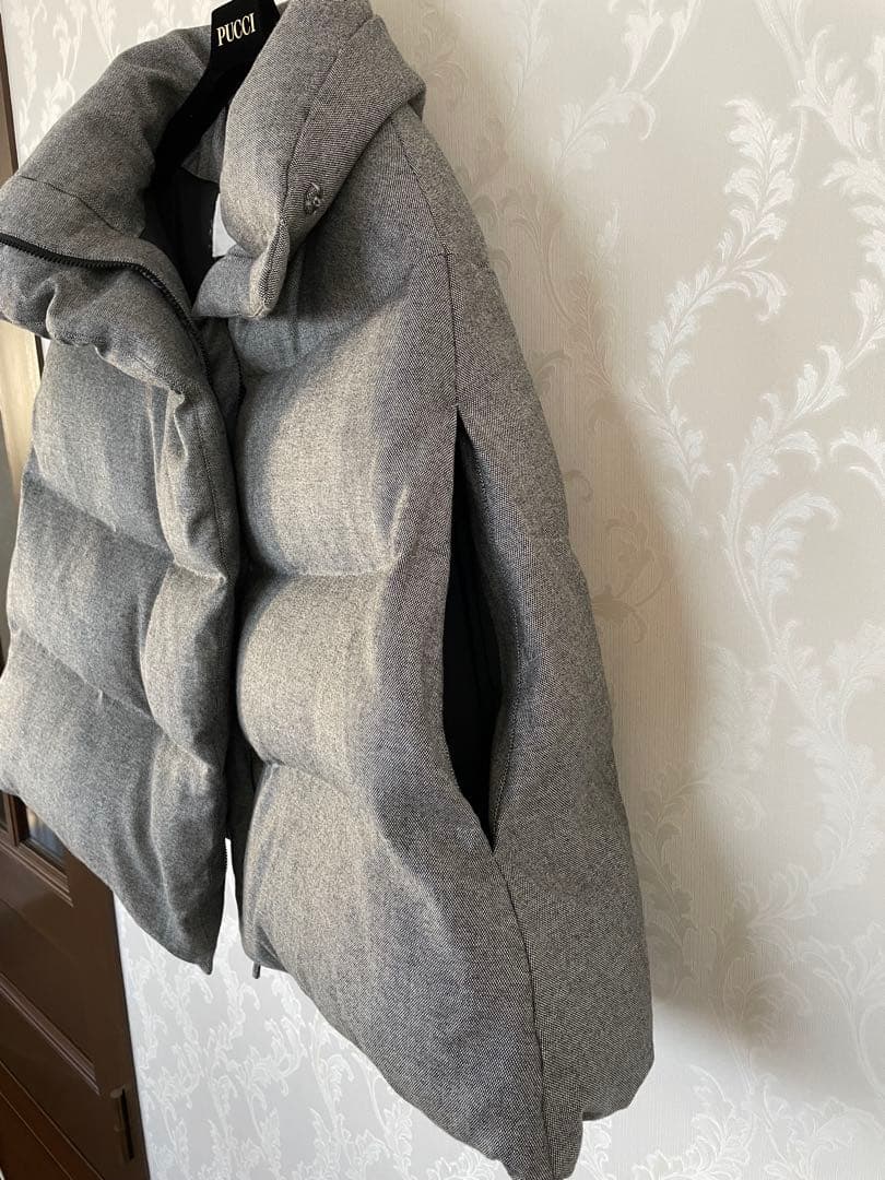 新品　MYLAN マイラン　ケープ　ポンチョ　ダウンコート