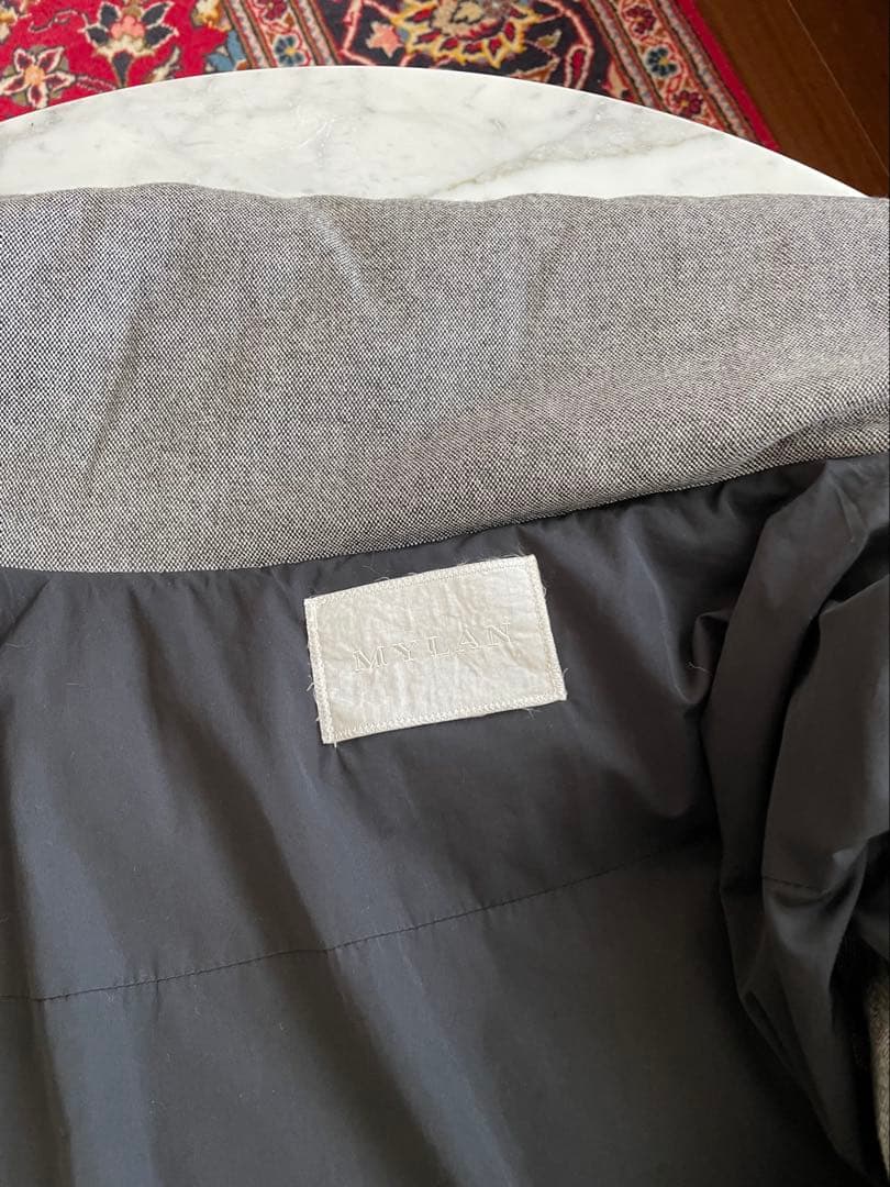 新品　MYLAN マイラン　ケープ　ポンチョ　ダウンコート