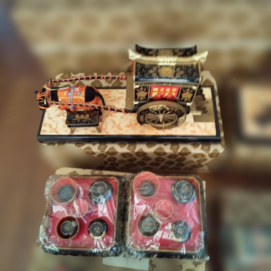 雛人形お道具セット　 伝統的な装飾品